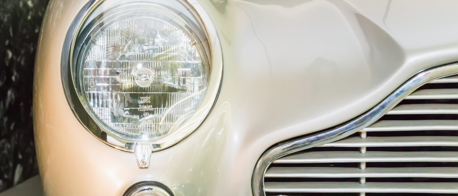 Classic Aston Martin Db5 front view